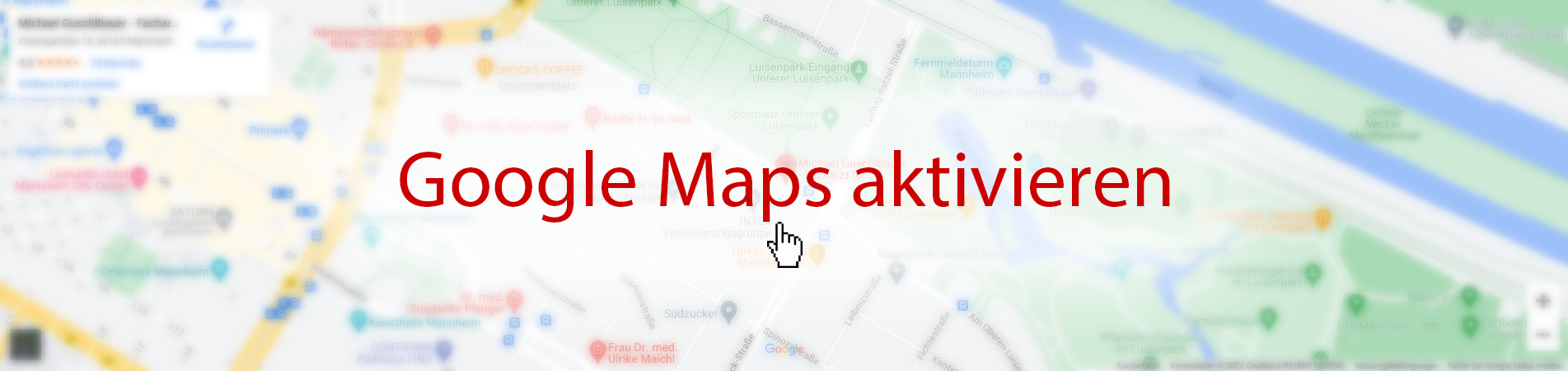 Starten Sie Google Maps mit einem Klick